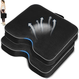 FASTMOMENT Portable Stadium Seat Cushions – 2.56" Thick Padded Bleacher Cushions with Carry Handles