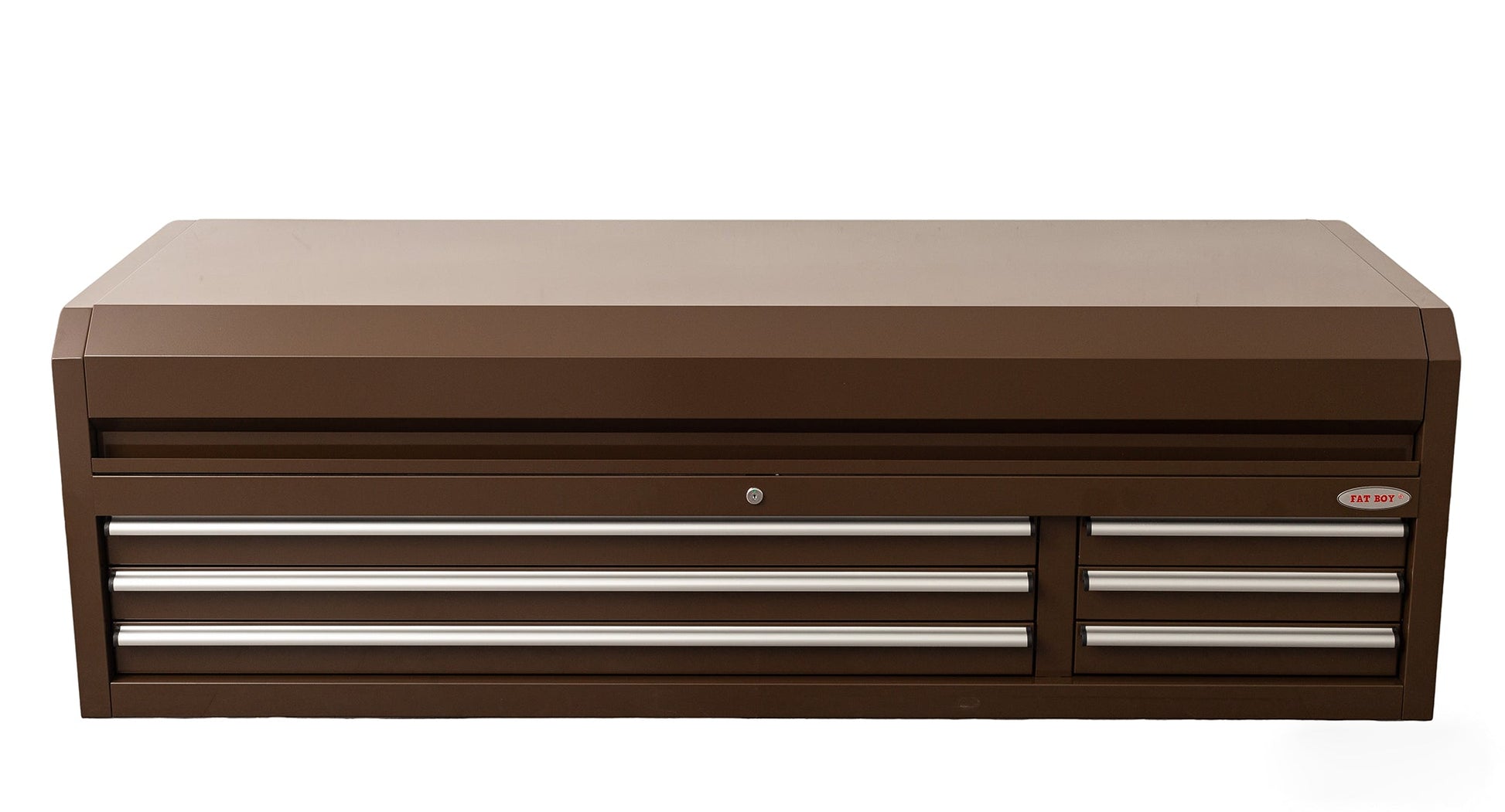 Fatboy 72" Upper Tool Chest – Heavy - Duty 6 Drawer Steel Tool Storage Cabinet with Flip - Up Lid - with 72" Upper Tool Chest – Blue | Sold by Uncle Wiener's Wholesale