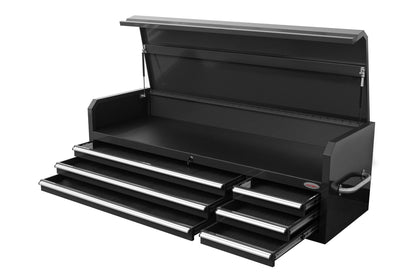 Fatboy 72" Upper Tool Chest – Heavy - Duty 6 Drawer Steel Tool Storage Cabinet with Flip - Up Lid - with 72" Upper Tool Chest – Gray | Sold by Uncle Wiener's Wholesale