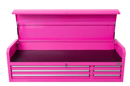 Fatboy 72" Upper Tool Chest – Heavy - Duty 6 Drawer Steel Tool Storage Cabinet with Flip - Up Lid - with 72" Upper Tool Chest – White | Sold by Uncle Wiener's Wholesale