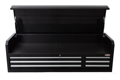 Fatboy 72" Upper Tool Chest – Heavy - Duty 6 Drawer Steel Tool Storage Cabinet with Flip - Up Lid - with 72" Upper Tool Chest – Orange | Sold by Uncle Wiener's Wholesale