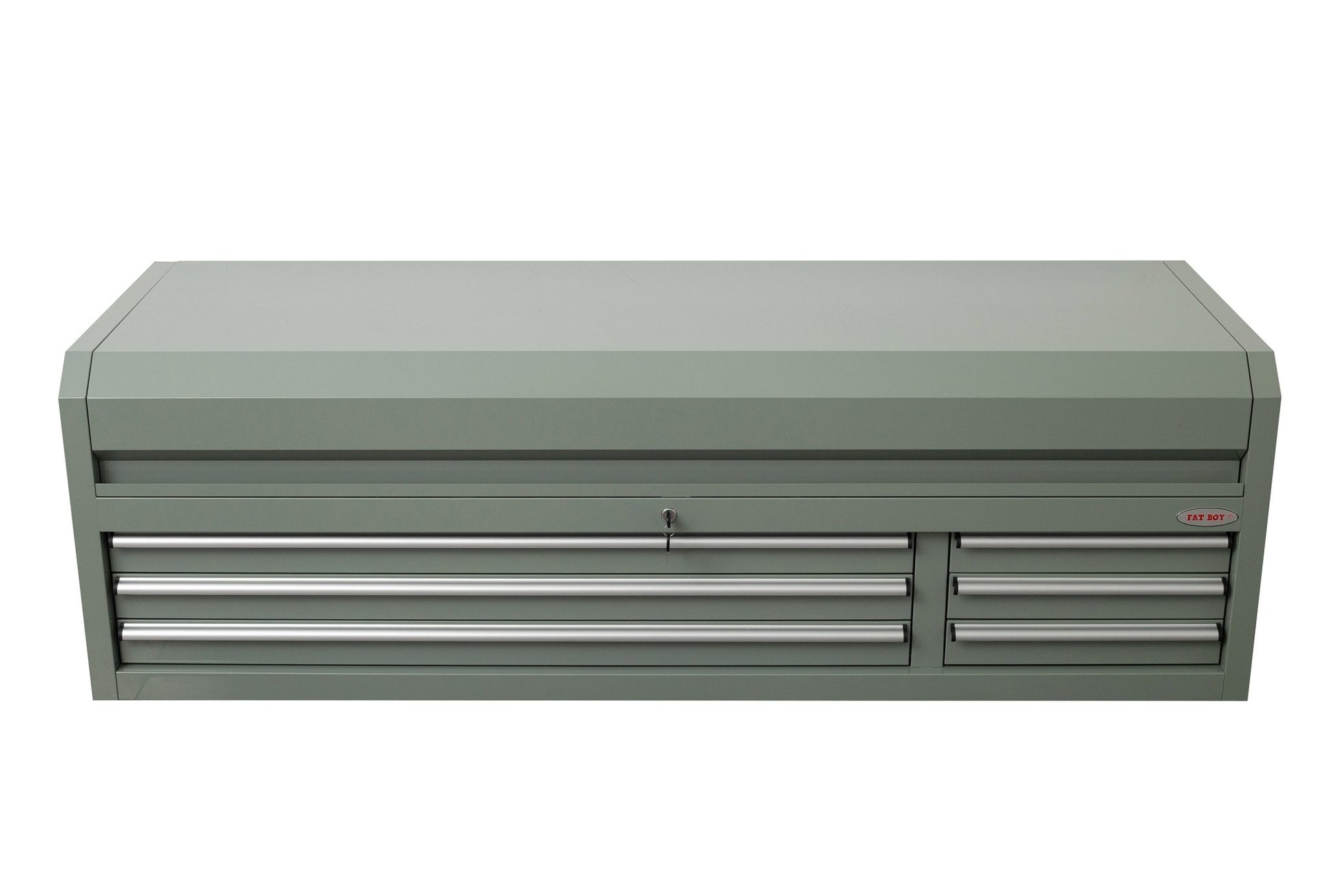 Fatboy 72" Upper Tool Chest – Heavy - Duty 6 Drawer Steel Tool Storage Cabinet with Flip - Up Lid - with 72" Upper Tool Chest – Neon Green | Sold by Uncle Wiener's Wholesale
