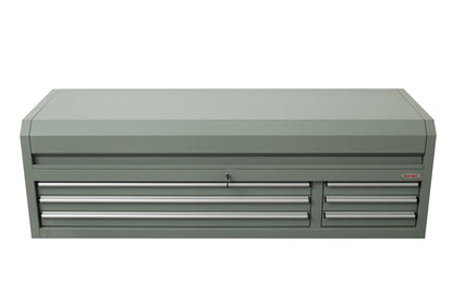 Fatboy 72" Upper Tool Chest – Heavy - Duty 6 Drawer Steel Tool Storage Cabinet with Flip - Up Lid - with 72" Upper Tool Chest – Neon Green | Sold by Uncle Wiener's Wholesale