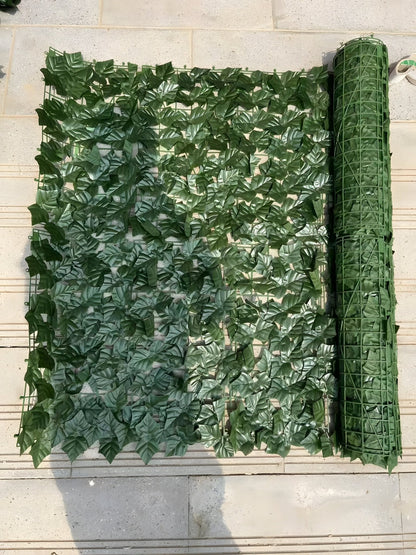 Faux Ivy Privacy Fence Screen Hedge 100″ × 59″ S3065  - with | Sold by Uncle Wiener's Wholesale