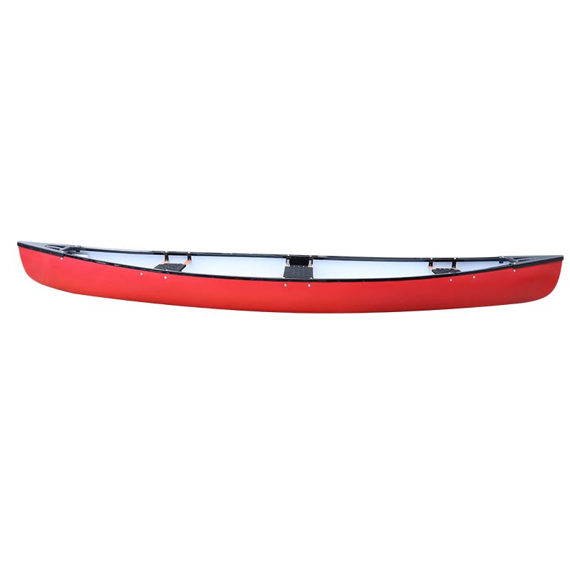 Fiberglass Canoes & Kayaks – 12–16FT Heavy Duty Watercraft with Wooden, Rotomold & Stadium Seats Durable Finish - with C02 16FT 3 - Person Canoe | Sold by Uncle Wiener's Wholesale