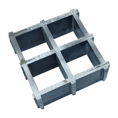 Fiberglass Molded Grating – 6.48' x 4' x 1" Vinyl Ester, Corrosion & Impact Resistant - with FIBERGLASS MOLDED GRATING IMPACT RESISTANT | Sold by Uncle Wiener's Wholesale