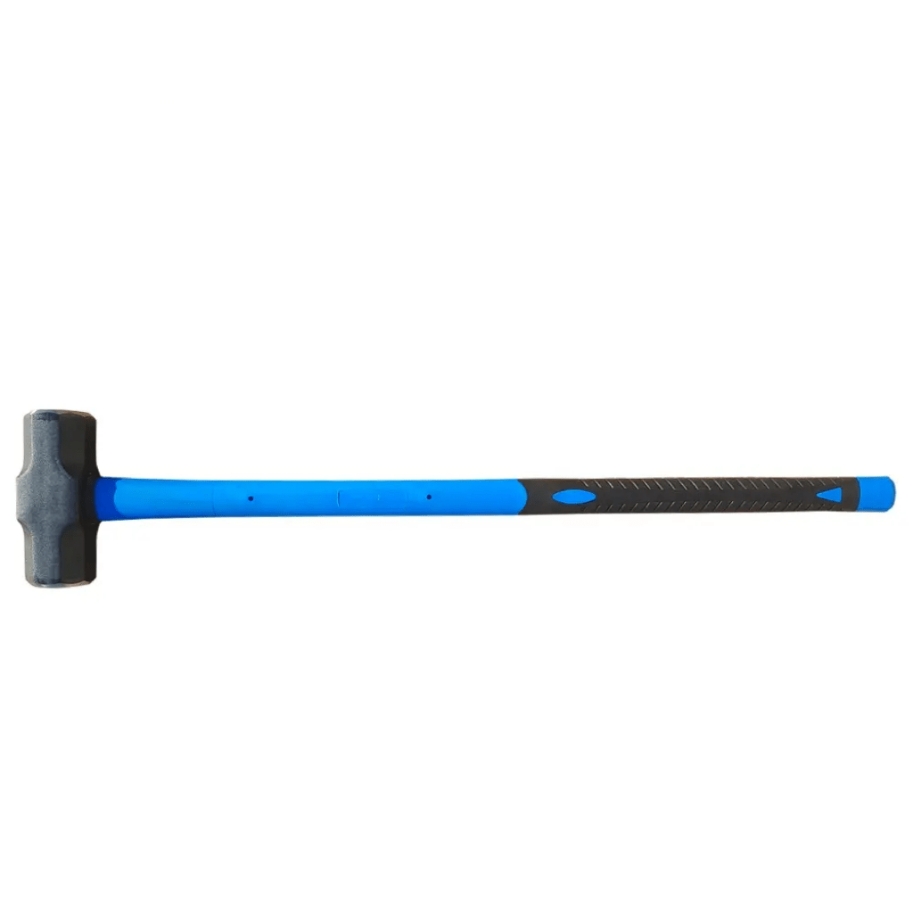 Fiberglass Sledge Hammer – 6 lb & 12 lb Demolition Hammer with Shock - Absorbing Handle - with 6 LB Fiberglass Sledge Hammer | Sold by Uncle Wiener's Wholesale