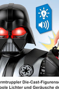 Fisher - Price Imaginext Star Wars Darth Vader Bot 2+ Ft Tall Toy, Lights Sounds & Stormtrooper Metal Character Key for Kids Ages 3+ Years - with | Sold by Uncle Wiener's Wholesale