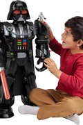 Fisher - Price Imaginext Star Wars Darth Vader Bot 2+ Ft Tall Toy, Lights Sounds & Stormtrooper Metal Character Key for Kids Ages 3+ Years - with | Sold by Uncle Wiener's Wholesale