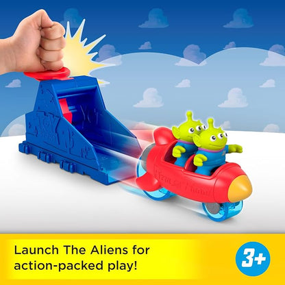 Fisher-Price Imaginext Toy Story Launcher Set – Disney Pixar Action Figure, Toy Vehicle & Launcher Playset for Kids Ages 3+ - Toys with | Sold by Uncle Wiener's Wholesale