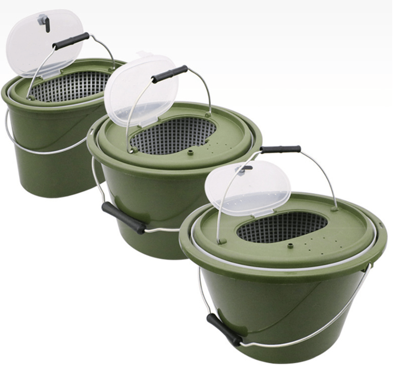 Fishing Bait & Live Catch Bucket with Strainer Insert – Heavy-Duty Angler Pail 47911410 - with | Sold by Uncle Wiener's Wholesale