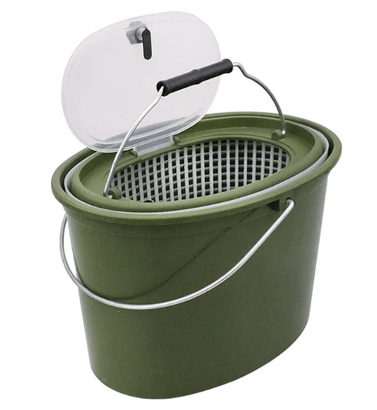 Fishing Bait & Live Catch Bucket with Strainer Insert – Heavy-Duty Angler Pail 47911410 - with | Sold by Uncle Wiener's Wholesale