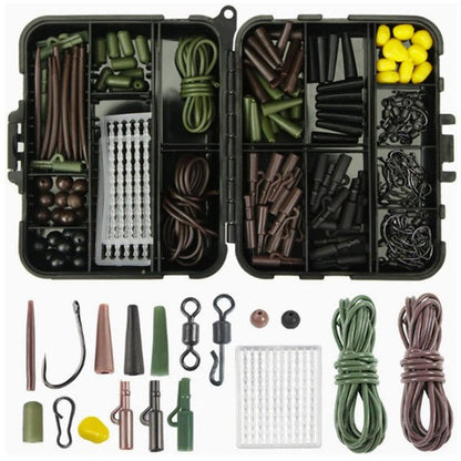 Fishing Tackle Kit 307PCS 272PCS Terminal Rig Set Hooks Swivels Weights Box AM014 AM016 - with 272PCS Premium Kit | Sold by Uncle Wiener's Wholesale