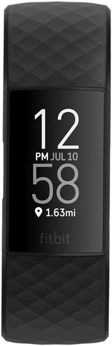 Fitbit Charge 4 Black Advanced Fitness Tracker - with | Sold by Uncle Wiener's Wholesale