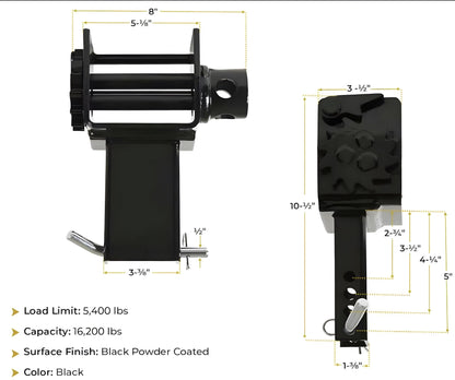 Flatbed Trailer Stake Pocket Winches – Heavy - Duty Steel, Adjustable Fit | SKU: 3103150 - with | Sold by Uncle Wiener's Wholesale
