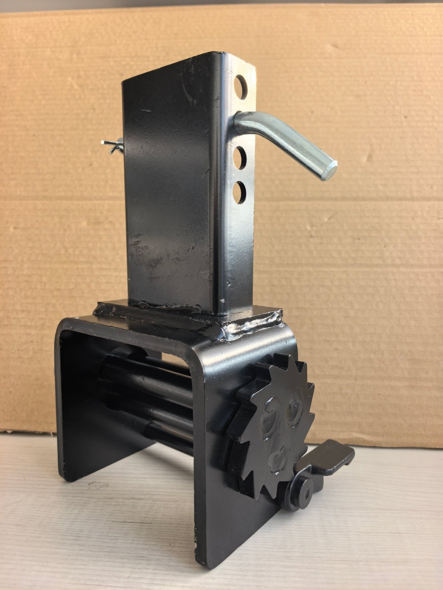 Flatbed Trailer Stake Pocket Winches – Heavy - Duty Steel, Adjustable Fit | SKU: 3103150 - with | Sold by Uncle Wiener's Wholesale