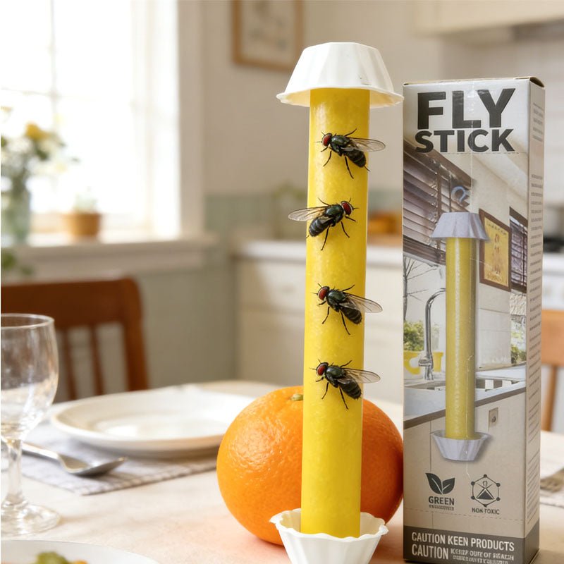 Fly Catcher With Bait Hanging Insect Trap Indoor & Outdoor FLYB01 - with | Sold by Uncle Wiener's Wholesale