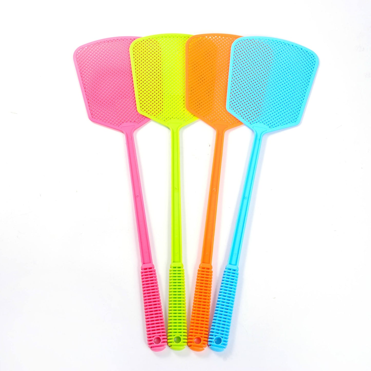 Fly Swatter 5-Pack Heavy Duty Plastic Bug Swatter Set 19.5" MFS495