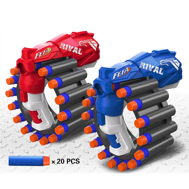 Foam Dart Blaster Toy Guns – Nerf Style Battery & Soft Shot Dart Guns for Kids (Multiple Models) - with Compact Foam Dart Gun Blaster | Sold by Uncle Wiener's Wholesale