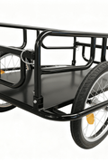 Foldable Bicycle Cargo Trailer Cart – Heavy - Duty 16" Wheel Utility Wagon for Bikes, Groceries & Camping Gear TC3005 - with | Sold by Uncle Wiener's Wholesale