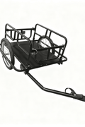 Foldable Bicycle Cargo Trailer Cart – Heavy - Duty 16" Wheel Utility Wagon for Bikes, Groceries & Camping Gear TC3005 - with | Sold by Uncle Wiener's Wholesale