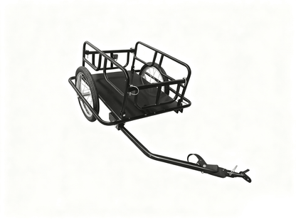 Foldable Bicycle Cargo Trailer Cart – Heavy - Duty 16" Wheel Utility Wagon for Bikes, Groceries & Camping Gear TC3005 - with | Sold by Uncle Wiener's Wholesale