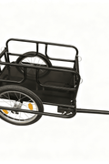 Foldable Bicycle Cargo Trailer Cart – Heavy - Duty 16" Wheel Utility Wagon for Bikes, Groceries & Camping Gear TC3005 - with | Sold by Uncle Wiener's Wholesale