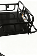 Foldable Bicycle Cargo Trailer Cart – Heavy - Duty 16" Wheel Utility Wagon for Bikes, Groceries & Camping Gear TC3005 - with | Sold by Uncle Wiener's Wholesale