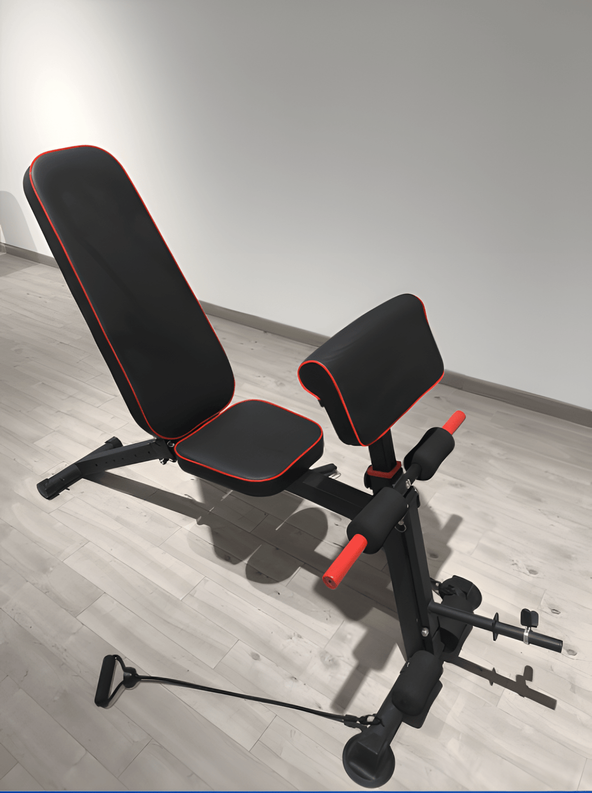 Foldable Multi-Position Adjustable Workout Bench – Compact Home Gym Be ...