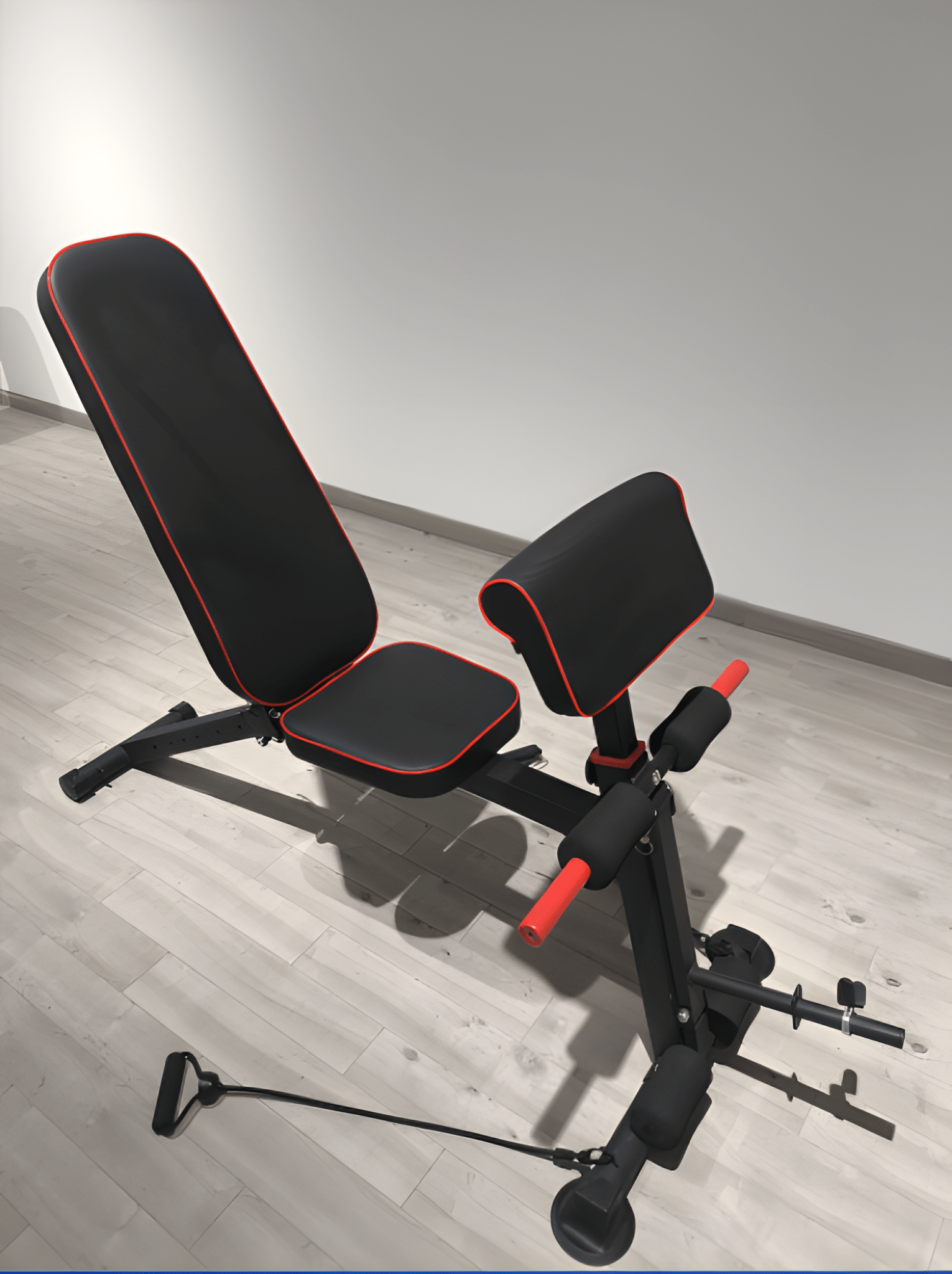 Foldable Multi - Position Adjustable Workout Bench – Compact Home Gym Bench WB0173 - with | Sold by Uncle Wiener's Wholesale