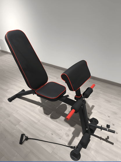 Foldable Multi - Position Adjustable Workout Bench – Compact Home Gym Bench WB0173 - with | Sold by Uncle Wiener's Wholesale