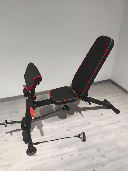 Foldable Multi - Position Adjustable Workout Bench – Compact Home Gym Bench WB0173 - with | Sold by Uncle Wiener's Wholesale