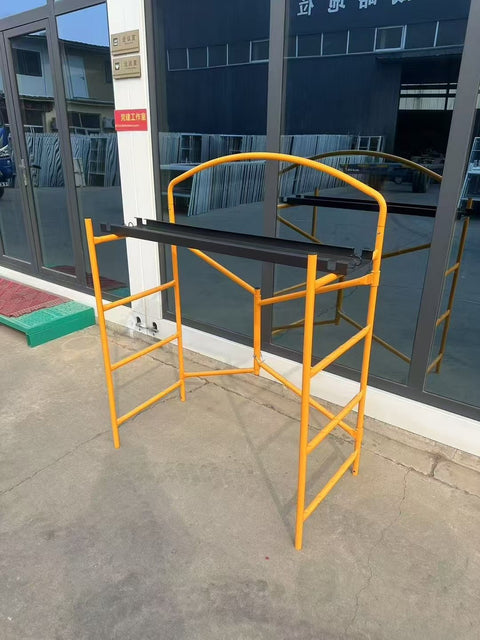 Foldable Scaffold with Wheels – 660 lb Load, 4 Casters, 61” Height FSP30011 - with | Sold by Uncle Wiener's Wholesale
