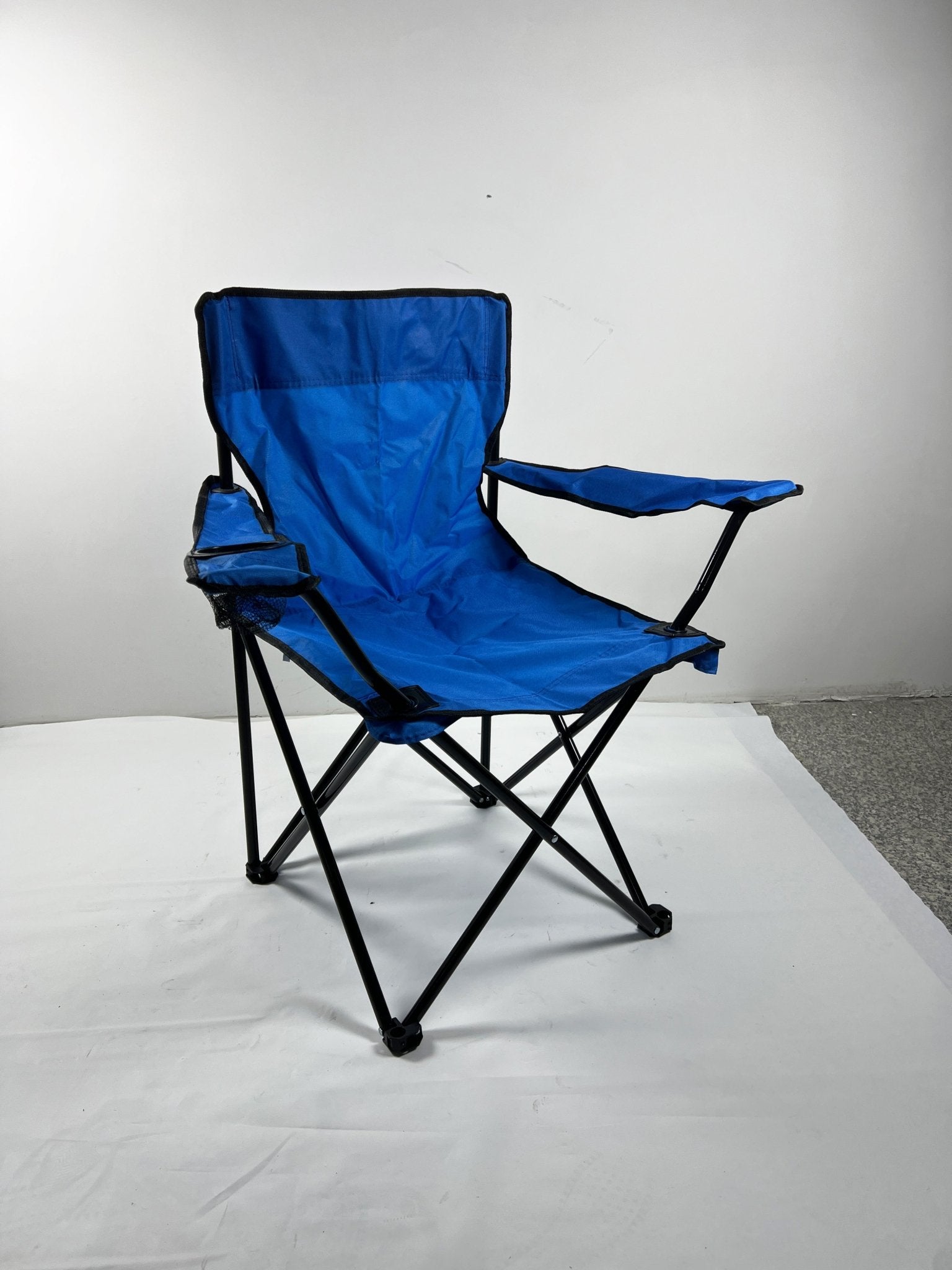 Folding Camp Chair 250 lb Capacity with Carry Bag – Steel Frame, 600D Fabric CC651607 - Camp Chair with | Sold by Uncle Wiener's Wholesale