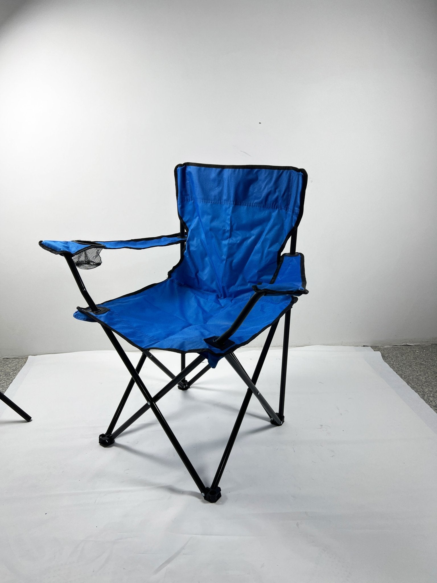 Folding Camp Chair 250 lb Capacity with Carry Bag – Steel Frame, 600D Fabric CC651607 - Camp Chair with | Sold by Uncle Wiener's Wholesale