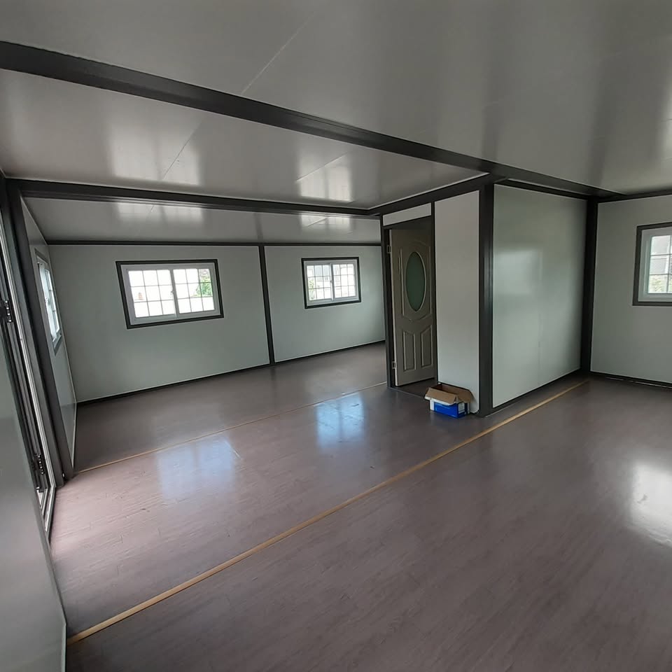 Folding Container House – Portable 19FT & 16.5FT Off - Grid Office, Cabin or Tiny Home - Folding Container Home / Portable Office Cabin with 16.5 FT X 20 FT | Sold by Uncle Wiener's Wholesale