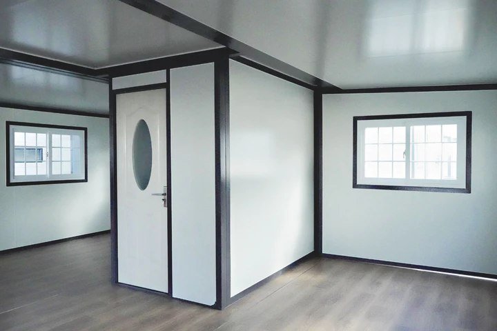 Folding Container House – Portable 19FT & 16.5FT Off - Grid Office, Cabin or Tiny Home - Folding Container Home / Portable Office Cabin with 16.5 FT X 20 FT | Sold by Uncle Wiener's Wholesale