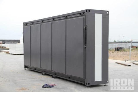 Folding Container House – Portable 19FT & 16.5FT Off - Grid Office, Cabin or Tiny Home - Folding Container Home / Portable Office Cabin with 16.5 FT X 20 FT | Sold by Uncle Wiener's Wholesale