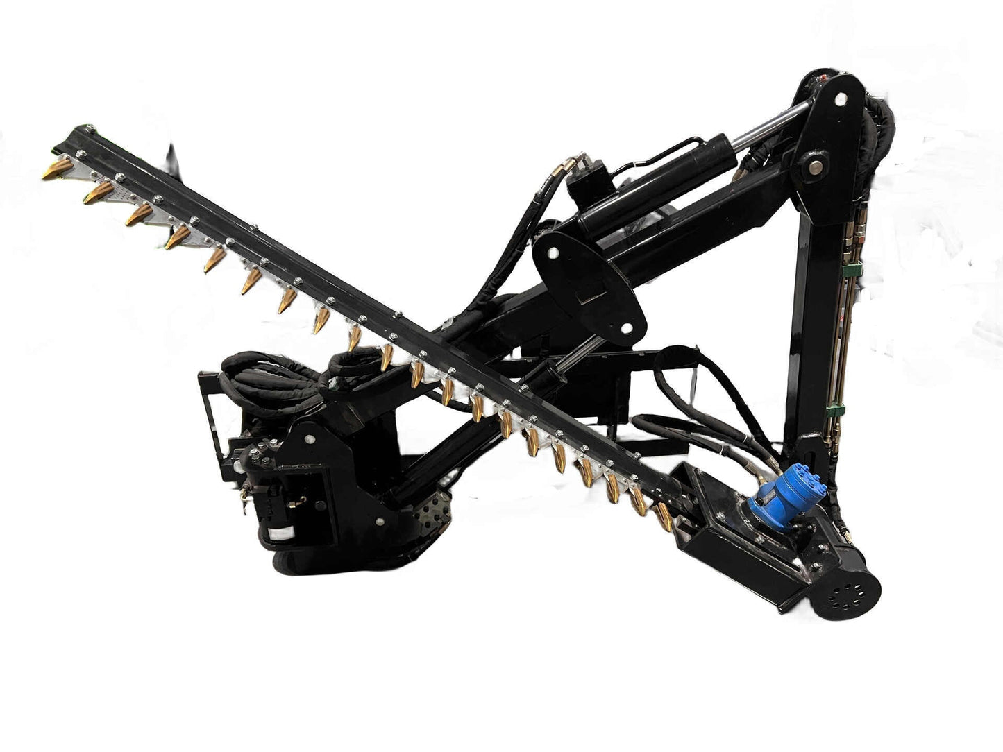 Folding Hydraulic Skid Steer Hedge Trimmer Attachment – R250322 - with | Sold by Uncle Wiener's Wholesale