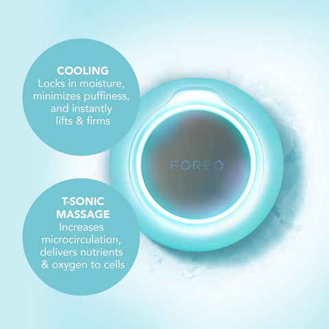 Foreo Ufo Full Facial Led Face Mask Treatment, Red Light Therapy Face Care, Korean Skincare, Thermotherapy, Cryotherapy, Face Massager, Moisturiser, Increased Skin Care Absorption, Mint - with | Sold by Uncle Wiener's Wholesale