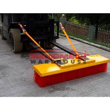 Forklift Mounted Sweeper Broom Attachment – Heavy - Duty Industrial Re - Heap Broom, SKU: 2532021S - with | Sold by Uncle Wiener's Wholesale