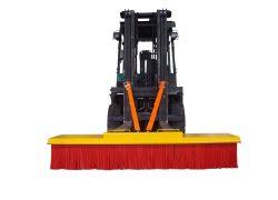 Forklift Mounted Sweeper Broom Attachment – Heavy - Duty Industrial Re - Heap Broom, SKU: 2532021S - with | Sold by Uncle Wiener's Wholesale