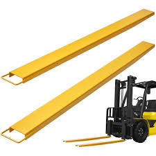 Forklift & Skid Steer Fork Extensions – Heavy - Duty Steel Slip - On Attachments for 4" & 5" Forks - with 72" x 4" | Sold by Uncle Wiener's Wholesale