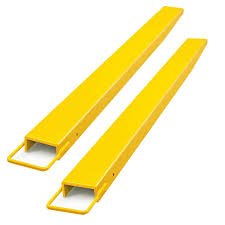 Forklift & Skid Steer Fork Extensions – Heavy - Duty Steel Slip - On Attachments for 4" & 5" Forks - with 72" x 4" | Sold by Uncle Wiener's Wholesale