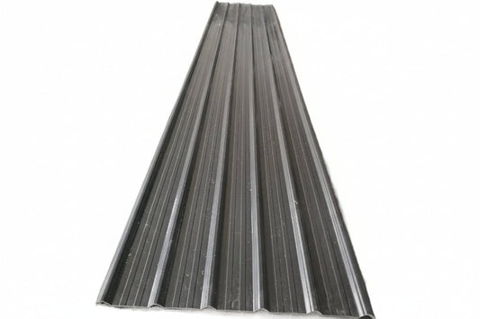 FRP Roofing Siding Sheet Panels 3.7 Ft x 8 Ft ASA UV Resistant Corrugated Sheets - with Dark Gray FRP Roofing Panel | Sold by Uncle Wiener's Wholesale