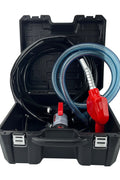 Fuel Transfer Pump 12V 10 GPM with Manual Nozzle Gas & Diesel – DCEX100B - with | Sold by Uncle Wiener's Wholesale
