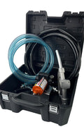 Fuel Transfer Pump 12V 10 GPM with Manual Nozzle Gas & Diesel – DCEX100B - with | Sold by Uncle Wiener's Wholesale