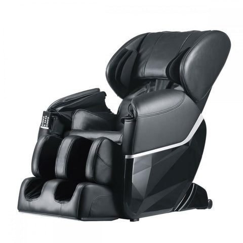 Full Body Zero Gravity Massage Chair – Black or Brown (EC77 / EC77B) - with BLACK | Sold by Uncle Wiener's Wholesale