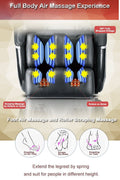 Full Body Zero Gravity Massage Chair – Black or Brown (EC77 / EC77B) - with BLACK | Sold by Uncle Wiener's Wholesale