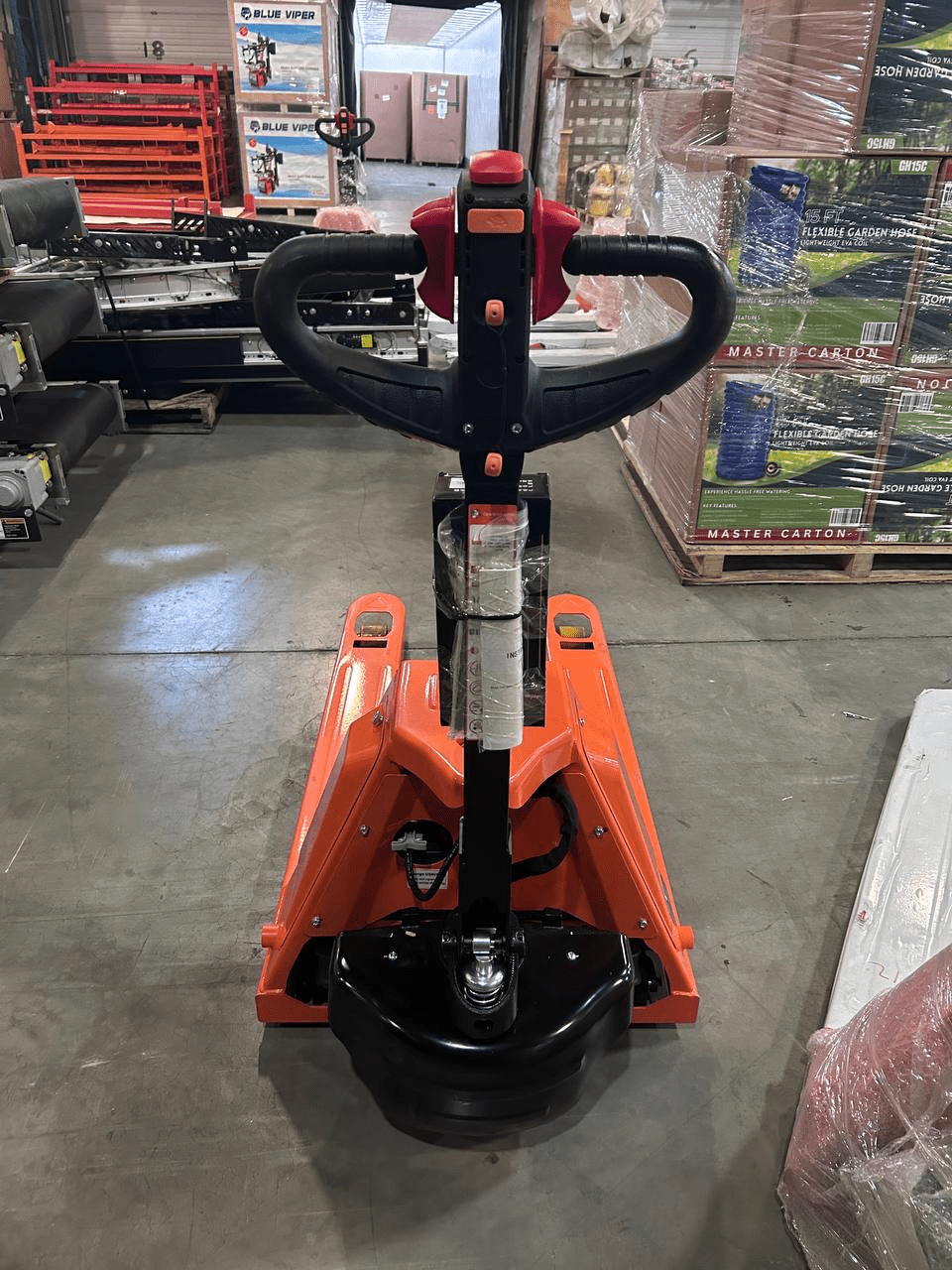 Full Electric Pallet Truck 2000kg Walkie Type 685mm Fork Width Warehouse Jack NPT20C - with | Sold by Uncle Wiener's Wholesale